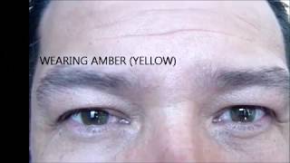 Most Natural Color Contact Lenses New Brand Amber Yellow [upl. by Airotkiv]