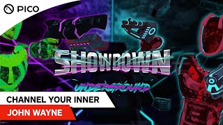 PICO VR Game  Showdown Underground  PICO 4 [upl. by Prince]