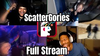 SCATTERGORIES WITH THE GANG FULL STREAM [upl. by Rehoptsirhc]