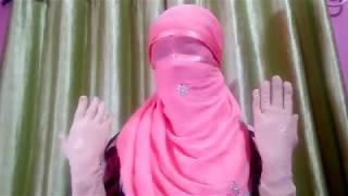 Tight veiled eye covering \Requested video [upl. by Onaivatco]