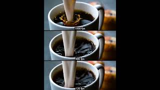 Pouring coffee in slow motion at 1000 fps [upl. by Otanutrof912]