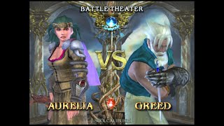 Soul Calibur III Battle Theater Aurelia Vs Greed [upl. by Nois596]