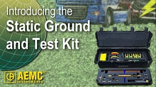 AEMC®  Static Ground and Test Kit 3640 Discontinued Replaced by 6424 [upl. by Peh]