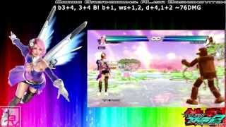 Tekken Tag 2 Alisa Combo Breakdowns PT 22 [upl. by Lledor]