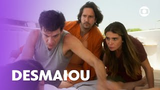 Paula Neném e Guilherme encontram Flávia desmaiada no barco  Quanto Mais Vida Melhor  TV Globo [upl. by Guthrey]