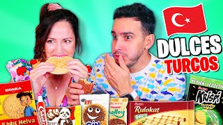 DULCES TURCOS QUE SORPRENDEN CON SANDRA CIRES  Probando Dulces  HaroldArtistPlay [upl. by Dijam950]