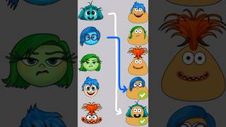 POV Inside Out 2 vs POU pov insideout2 pou animation funny [upl. by Ybsorc]