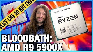 Multikill AMD Ryzen 9 5900X CPU Review amp Benchmarks  Gaming Workstation Overclocking [upl. by Atirys]