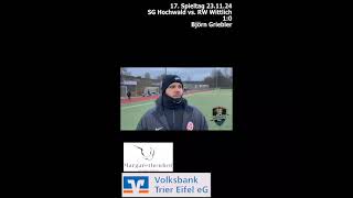 SG Hochwald vs RW Wittlich 10  Björn Griebler [upl. by Ojeitak]