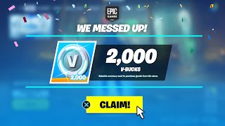 How to get FREE VBUCKS in Fortnite [upl. by Anileme]