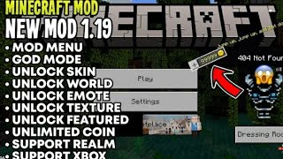 Minecraft Mod Menu Hack  V1197102  GodMode Unlimited Minecoins One Hit Kill Unlock All [upl. by Benji844]