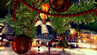 3Planesoft Premium 3D screensaver Christmas bells [upl. by Skvorak]