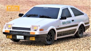 118 Scale LDRC Initial D AE86 Drift Car Unboxing amp Review [upl. by Lamson]