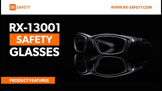 RX13001 Prescription Safety Glasses  ANSI Z872  RX Safety [upl. by Aikyt94]