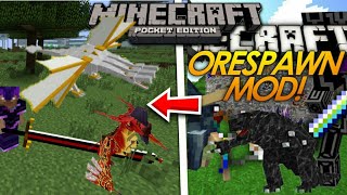 Orespawn modaddon para o mcpe 119 [upl. by Germayne]