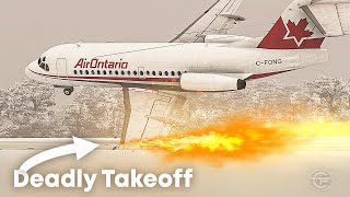 Crashing Just 49 Seconds After Takeoff in Canada  Deadly Snow [upl. by Pappano721]