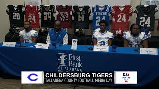 Childersburg Tigers  TCCA HSFB Media Day  07242024 [upl. by Astraea]