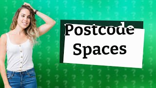 Does a UK postcode need a space in it [upl. by Sardse]