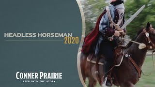 Conner Prairie  Making Headless Horseman 2020 [upl. by Anirol]