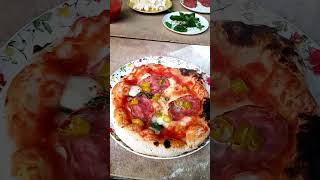 Pizza Salami und Peperoni pizzalover diy homemade pizzanapoletana [upl. by Fisa]