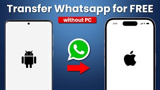 2024 Transfer WhatsApp from Android to iPhone  3 Easy Methods  WhatsApp Android to iPhone [upl. by Liatrice]