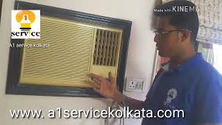 how to service window air conditioner O general AC service [upl. by Gertrude]