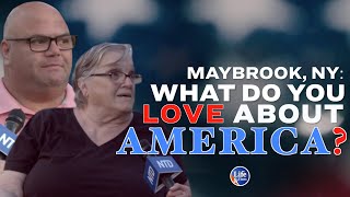 Maybrook NY What Do You Love About America [upl. by Suidualc]