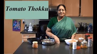 Tomato Thokku  தக்காளி தொக்கு [upl. by Issej]