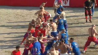 HIGHLIGHTS FINALE CALCIO STORICO 2024 AZZURRIROSSI [upl. by Ethbin]