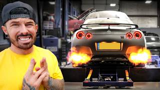 BUILDING A 10 SECOND NISSAN GTR IN 7 DAYS [upl. by Gussy]