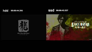 Judgment PS4  SSD vs HDD  Loading Times [upl. by Erle861]