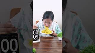 50 SECONDS MAGGI Eating Challenge with Chopstick  Subscriber Challenge shorts [upl. by Eneleahs]