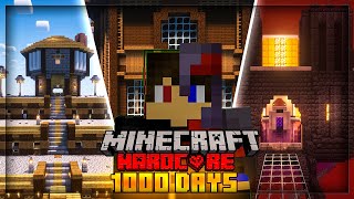 I SURVIVED 1000 DAYS IN HARDCORE SKYBLOCK Full Movie [upl. by Rozina]