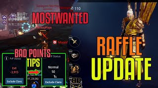 BintoyPlays MostWanted Bad Points TIPS amp Raffle Wings Update Mir4 [upl. by Bergmann]