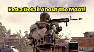 Extra Detail About The M4A1 In OG Modern Warfare 2 [upl. by Sillek]