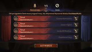 Diablo Immortal  ROE PvP Nieśmiertelni vs Cienie Klan RESPECTS 8vs8 Cathan 14012024r [upl. by Amik431]