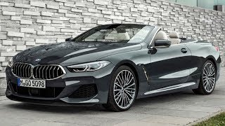 2019 BMW 8 SERIES Convertible  first look amp driving footage M850i [upl. by Frayda]