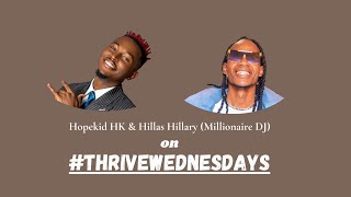 Hopekid reveals the dark side of the music industry alongside DJ Hillas Hillary  ThriveWednesdays [upl. by Whit]