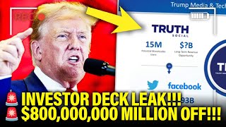 Trump SECRET INVESTOR DECK LEAKS to Meidas…IT’S BAD [upl. by Eire]