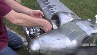 RC Twin Beech motor failure at MC Venus Netherlands [upl. by Enehs]