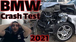 BMW Crash Test  تست تصادف ب ام و ها مختلف [upl. by Elleined]