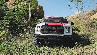 Best RC Off Road 18 Traction Hobby Ford Raptor F150 4x4 Adventure [upl. by Ovid]