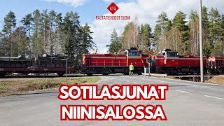 Sotilasjunia Niinisalon radalla [upl. by Braun514]