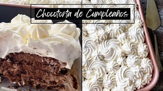 Chocotorta de Cumpleaños  Torta de Chocolinas Dulce de Leche y Queso Crema  Postre Sin Horno [upl. by Vetter]