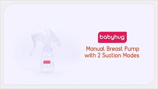 Manual Breast Pump With 2 Suction Modes [upl. by Mount479]