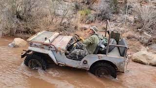 Rattlesnake Gulch With Vintage 4x4s Jan2024 [upl. by Nuhsar]