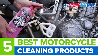 The best 5 motorcycle cleaning products  Sportsbikeshop [upl. by Azarria79]