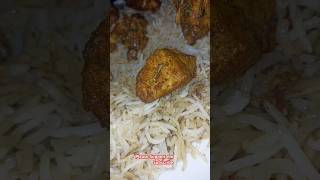 Chicken fry biryani 😋❤️ shorts foodblogger foodie chickenbiryani [upl. by Maltzman392]