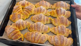 CORNETTI DOLCI 🥐 La ricetta antica della nostra nonna 🥐 [upl. by Ronnica432]