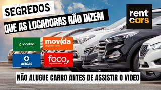 COMO ALUGAR CARRO alugueldecarro unidas localiza movida rentcars rentalcar [upl. by Onra]